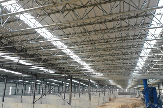 Buy Anti Corrosion Galvanized Steel Structure Building Prefabricated Metal Frame Warehouse online manufacture