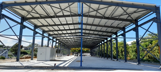 Αγορά Χαμηλό κόστος και εύκολη εγκατάσταση Προσυσκευασμένη χάλυβα δομή αποθήκη αποθήκη ηλεκτρονική κατασκευή