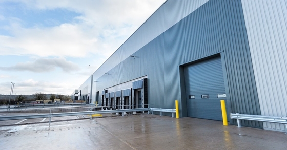 Buy Prefabricated Multi Storey Steel Structure Warehouse Building SGS BV CE Approved online manufacture