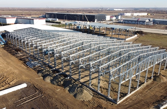 Buy Modular Steel Structure Warehouse Construction Industrial Prefabricated Factory Building online manufacture