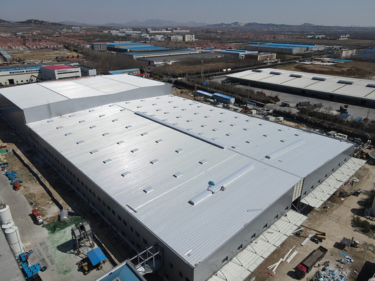Buy Earthquake Resistant Q355 Industrial Steel Building Metal Warehouse Building Construction online manufacture
