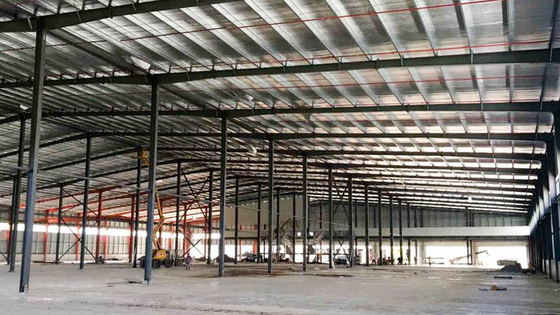 Buy Prefabricated Steel Structure Warehouse Workshop Metal Building Steel Structure online manufacture