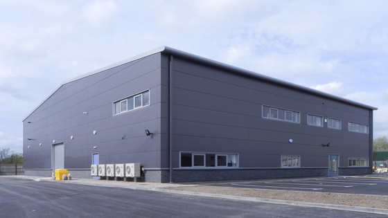 Buy Light Steel Structure Workshop With Corrugated Steel Sheet Or Sandwich Panel Roofing online manufacture