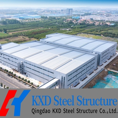 Buy Commercial Galvanized Steel Frame Building Construction With Rock Wool Roof Wall online manufacture
