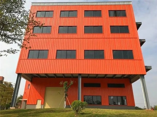 Buy Prefab Multi Storey Steel Structures Construction Workshop Brick And Steel Building online manufacture