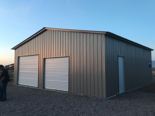 Buy Prefab Agricultural Steel Building Construction High Rise Steel Storage Warehouse online manufacture
