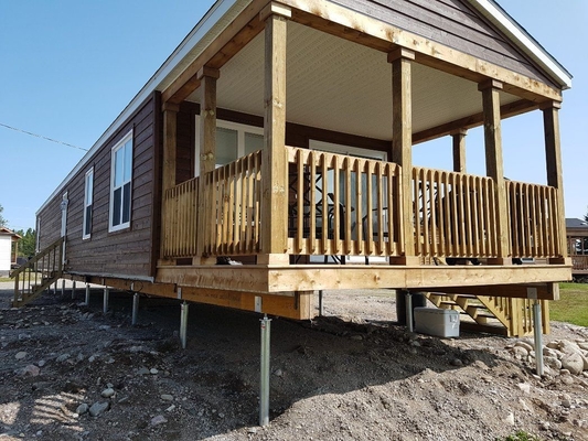 comprar Anclas de tierra galvanizadas con hélice solar de tornillo base de pila de hélice personalizada Fabricación en línea