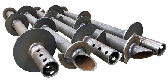 kaufen Hot DIP galvanisierte spiralförmige Anker Pfähle Schraubpfähle für Pfahl-Mehrhalter Online-Herstellung