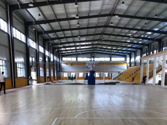 Buy Q355b Prefabricated Industrial Steel Building with Secondary Frame Brace online manufacture