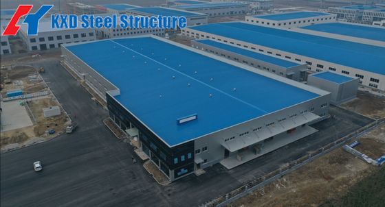 Buy Heavy Duty Steel Structure Warehouse for Industrial and Commercial Applications with Customizable Options online manufacture