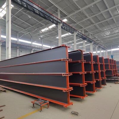 Buy Hot Rolled H Steel Steel Structure Warehouse Featuring Grade 7 Earthquake Resistance and Painting Or Galvanization Finishing for Space Utilization online manufacture