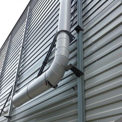 Buy UPVC Downpipe Industrial Steel Buildings Utilizing Circular Steel Tube Tie Rod Offering Durable and Frameworks for Industrial Applications online manufacture