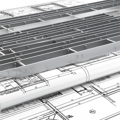 satın al 50 Yılı Aşan Ömürlü Ağır Hizmet Çelik Yapı Hassas Çizim Planı Üstün Mukavemet ve Uzun Ömür Sunar Çevrimiçi üretim