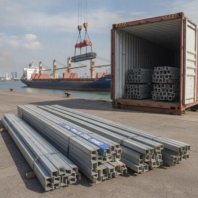 주문 Z 또는 C Purlin Main Steel Frame Steel Structure Warehouse Support Installation Container 또는 대량 선박 선택에 의해 배송 온라인 제조