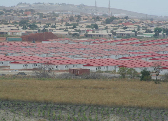 Steel Structure Construction Prefabricated Angola Civil House