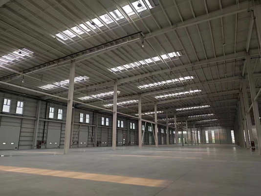 Q235 Q335B Steel Warehouse Prefabricated Buildings Industrial Warehouse Hangar