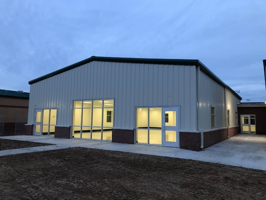 Heavy Prefabricated Power Plant Steel Structure Hotel For Warehouse Workshop