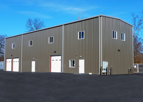 Modern Long Span Steel Structure Warehouse Workshop Building With Insulation