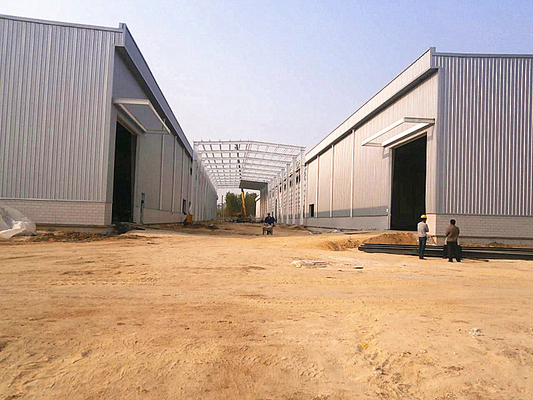 Prefabricated Steel Structure Building Workshop Factory Plant SGS BV CE Approved