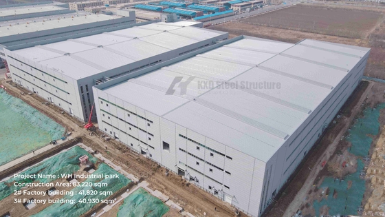 Custom Prefab Steel Structure Workshop Commercial Steel Warehouse CE Approved
