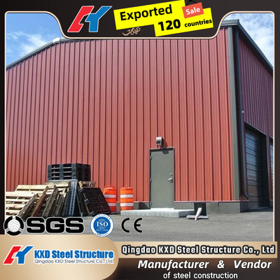 High Strength Prefab Steel Structure Workshop Industrial Prefabricated Factory Shed