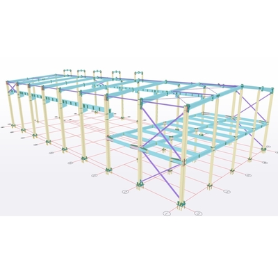 Pre Engineering Steel Structure Workshop Q355b Q235b Prefabricated Steel Buildings