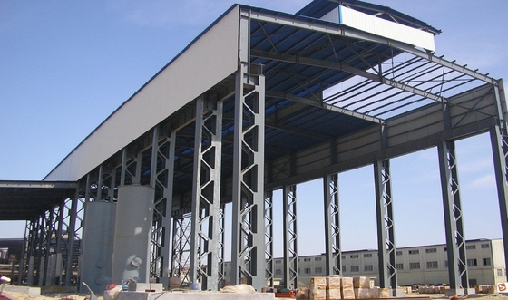 ISO Certified Prefabricated Steel Structure Workshop Construction Building