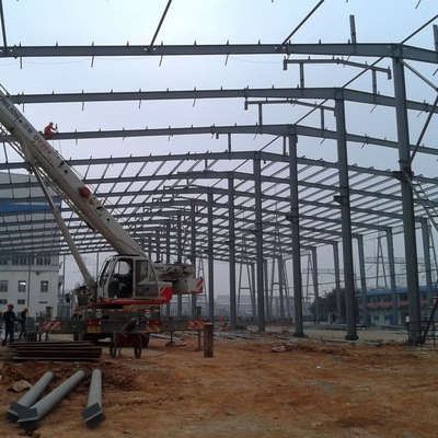 Wind Resist Pre Engineered Steel Building High Strength Steel Structural Construction