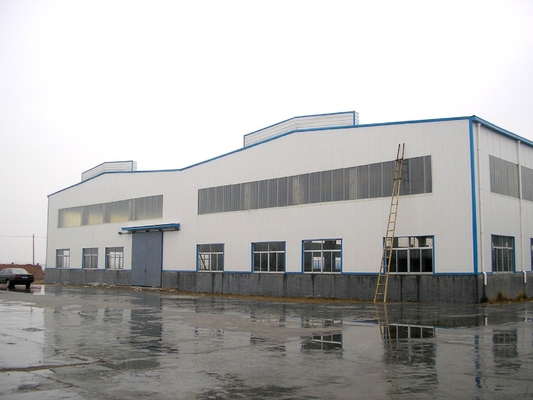 Prefabrik Endüstriyel Çelik Bina H Bölümü Çelik Yapı Bina Depo