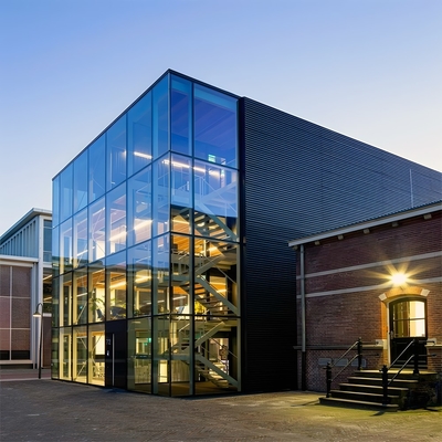 Modular Commercial Prefabricated Metal Buildings Prefabricated Steel Structures
