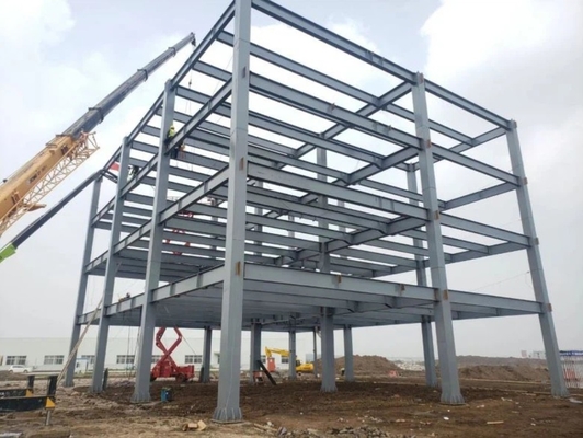 Modern Insulated Prefabricated Commercial Steel Buildings Metal Office Shopping Mall