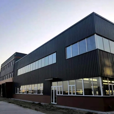 Painted / Galvanized Prefabricated Multi Storey Building Steel Structural Buildings