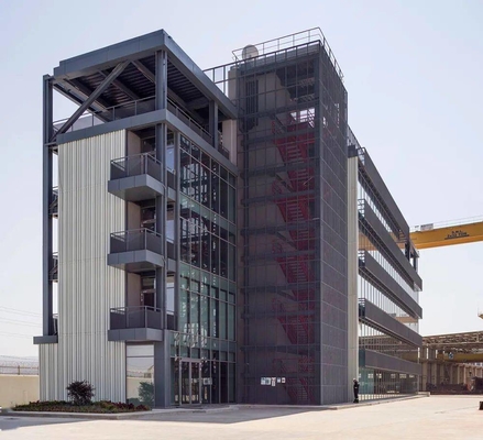 Workshops Prefabricated Multi Storey Building Steel Structure Building Construction
