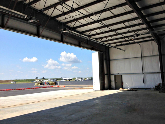 Commercial Steel Structure Hangar Building Prefabricated Aircraft Hangars