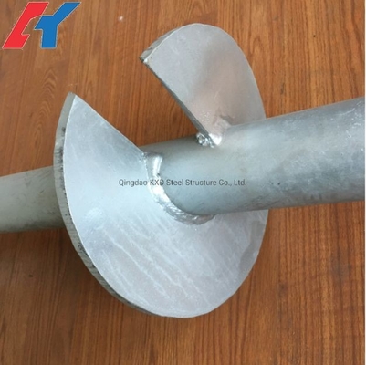 Customized Helix Shaft Manufactured for Solar Power System Screw Pile Foundation