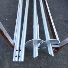 Customized Raw Material Piling Helical Pier Foundation Anchor KXD PRY 08 for Your