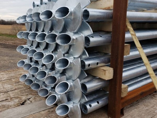 1200mm 1600mm 1800mm 2000mm Helical Ground Anchors Earth Screw Ground Anchors