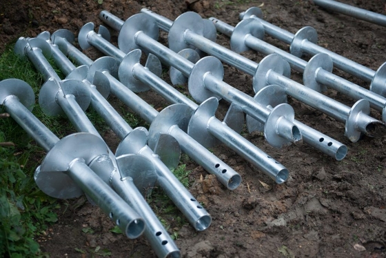 Customized Steel Quick Installation Spiral Helical Anchor Bolt Ground Pile for Your
