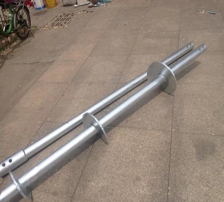 Hot Deep Customised Galvanized Steel Ground Screw Helical Bolt Piles for Solar System