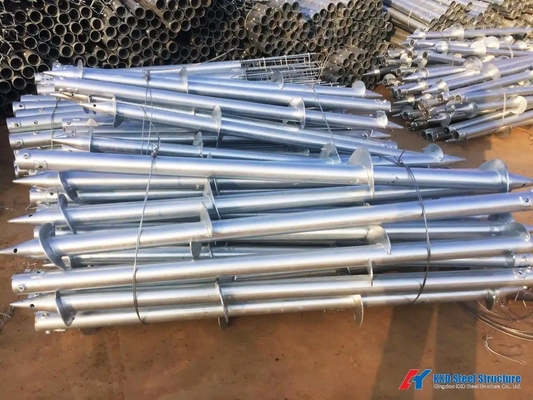 Photovoltaic Ground Anchor Brackets Hot DIP Galvanized Ground Anchor Pile