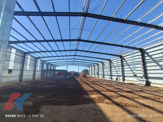 Uruguay High Performance Steel Structure Workshop Building Q355