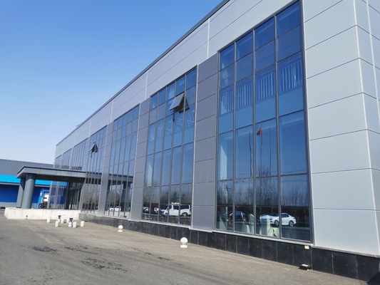 Carbon Steel Structure Office Building Customized According To Your Drawing