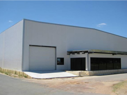 Australia Prefabricated Steel Structure Hangar Q355 Customized Electric Garage