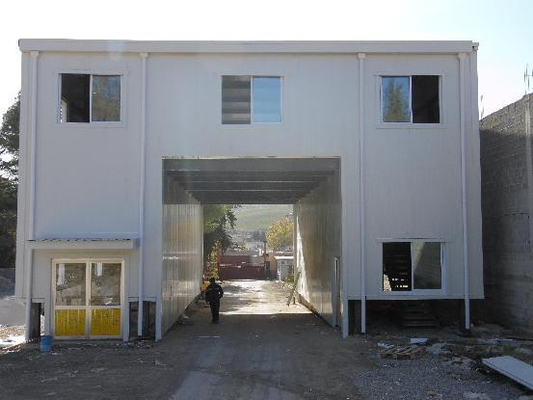 Aluminum Alloy Window Type Metallic Structure Building Welded H Steel Column