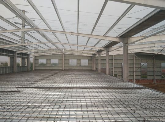 Seismic 9 Points Industrial Steel Construction Techniques Customized to Customers Requirements Offering Secure and Buildings