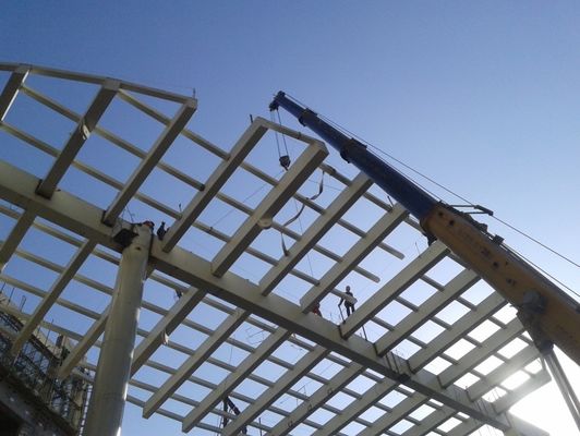 Steel Warehouse Heavy Steel Structure Engineered to Deliver Performance and Space Utilization for Industrial Facilities