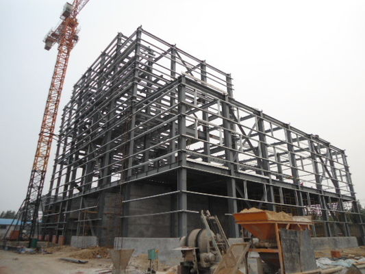 150mm Thickness Steel Structure Warehouse Produced Using Tekla Drawing Providing Long Lasting Industrial Storage Solutions