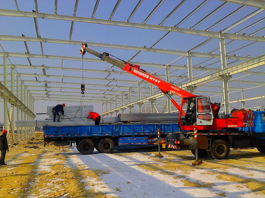 Food Chemical Industry Prefabricated Warehouse Building Customizable