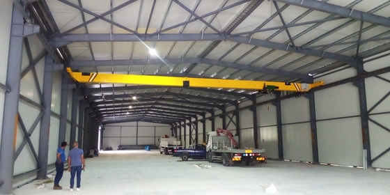 Corrosion-Resistant Prefabricated Industrial Steel Building with H Section