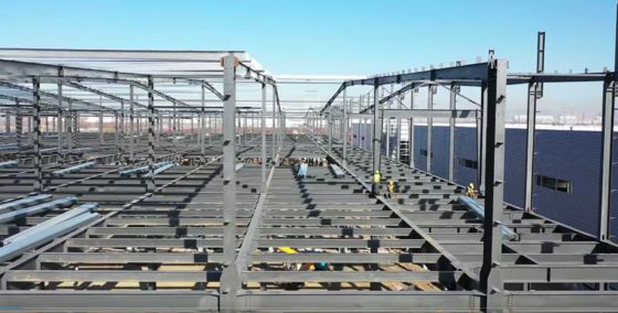 Customizable Industrial Steel Building with Steel Structure Frame and High Energy Efficiency